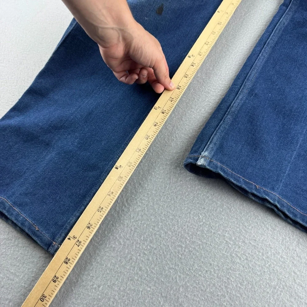 Vintage Levis Jeans MEns 38x30 (Fits 36x28) Blue 517 Bootcut‎ Cotton Blend 2001